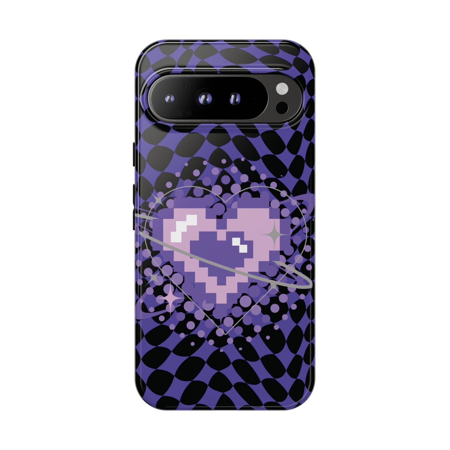Pixel Heart Phone Case - Tough, Durable Protection for Gamers, Gift for Birthdays, Retro Aesthetic, Cute Tech Accessories, Holiday [...]