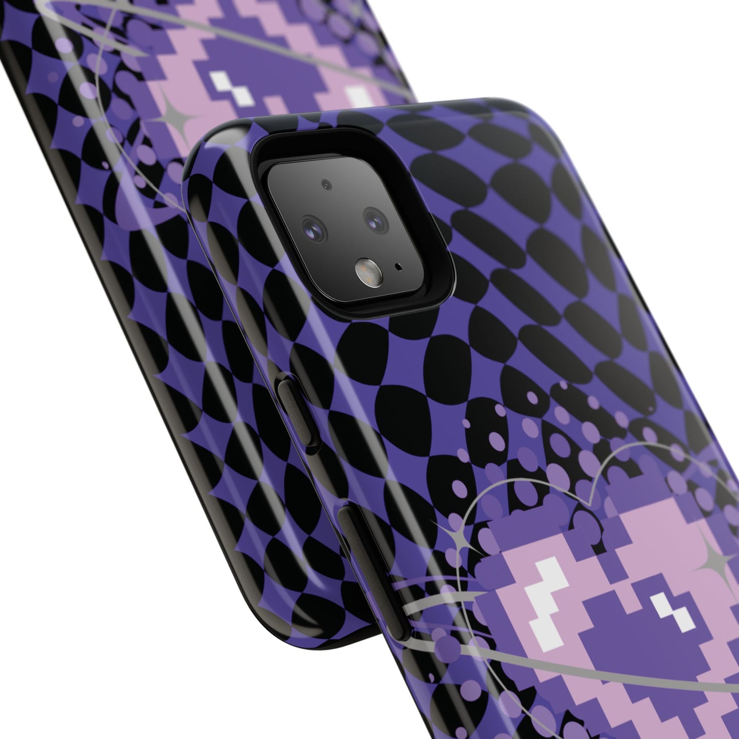 Pixel Heart Phone Case - Tough, Durable Protection for Gamers, Gift for Birthdays, Retro Aesthetic, Cute Tech Accessories, Holiday [...]