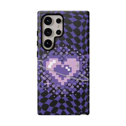 Pixel Heart Phone Case - Tough, Durable Protection for Gamers, Gift for Birthdays, Retro Aesthetic, Cute Tech Accessories, Holiday [...]
