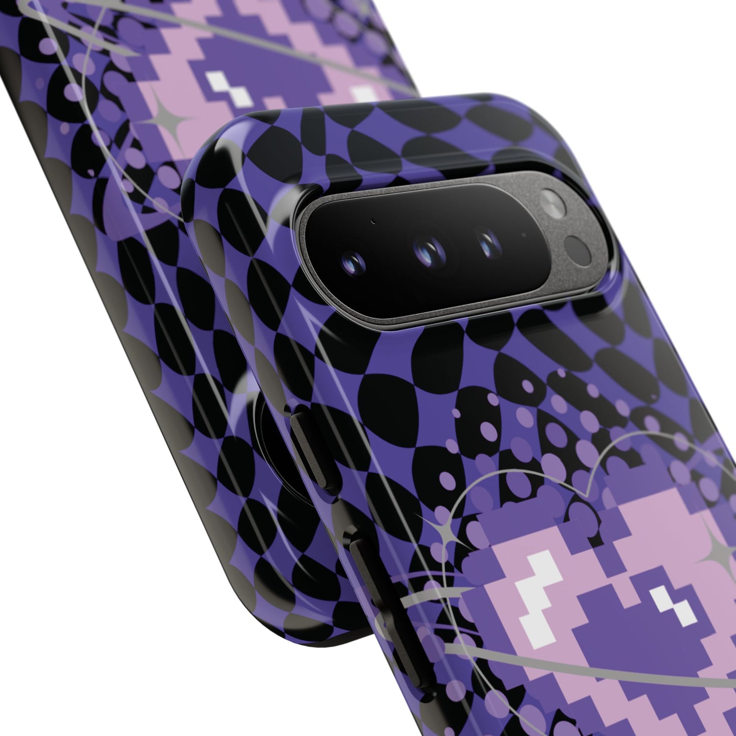 Pixel Heart Phone Case - Tough, Durable Protection for Gamers, Gift for Birthdays, Retro Aesthetic, Cute Tech Accessories, Holiday [...]