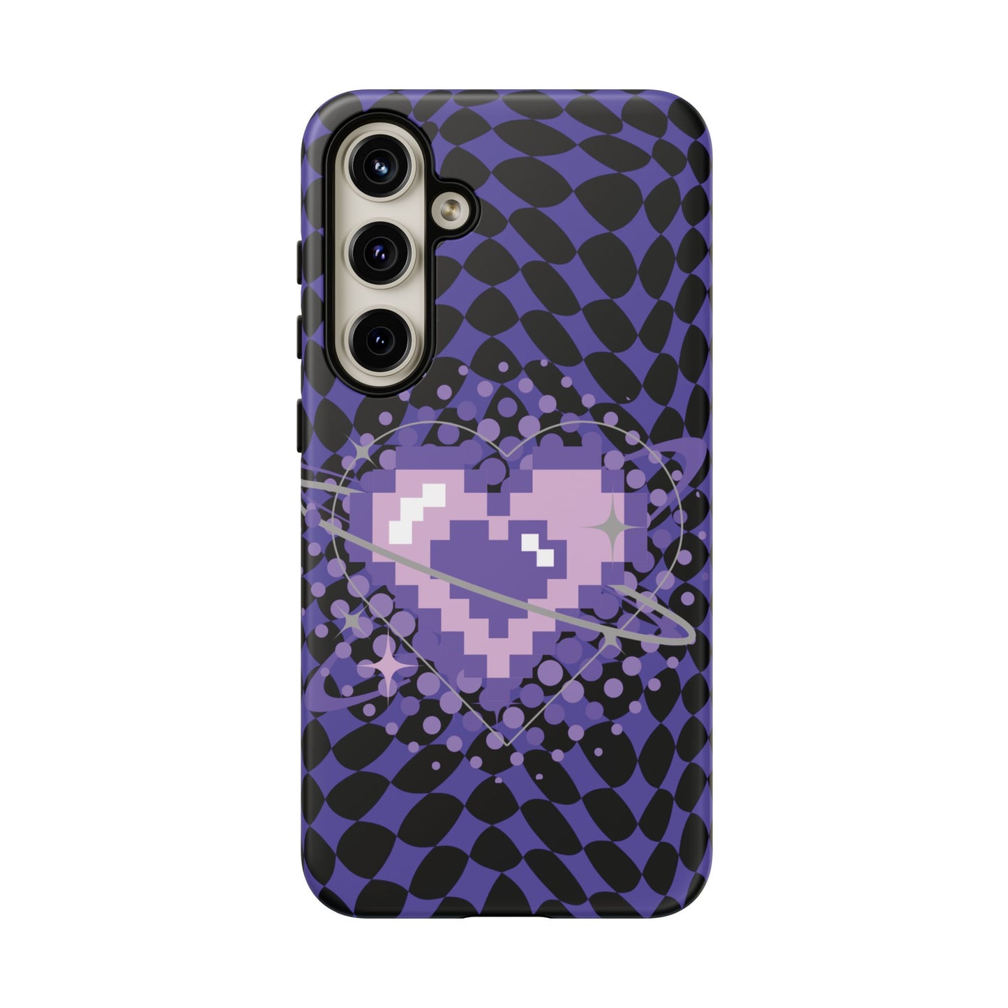 Pixel Heart Phone Case - Tough, Durable Protection for Gamers, Gift for Birthdays, Retro Aesthetic, Cute Tech Accessories, Holiday [...]