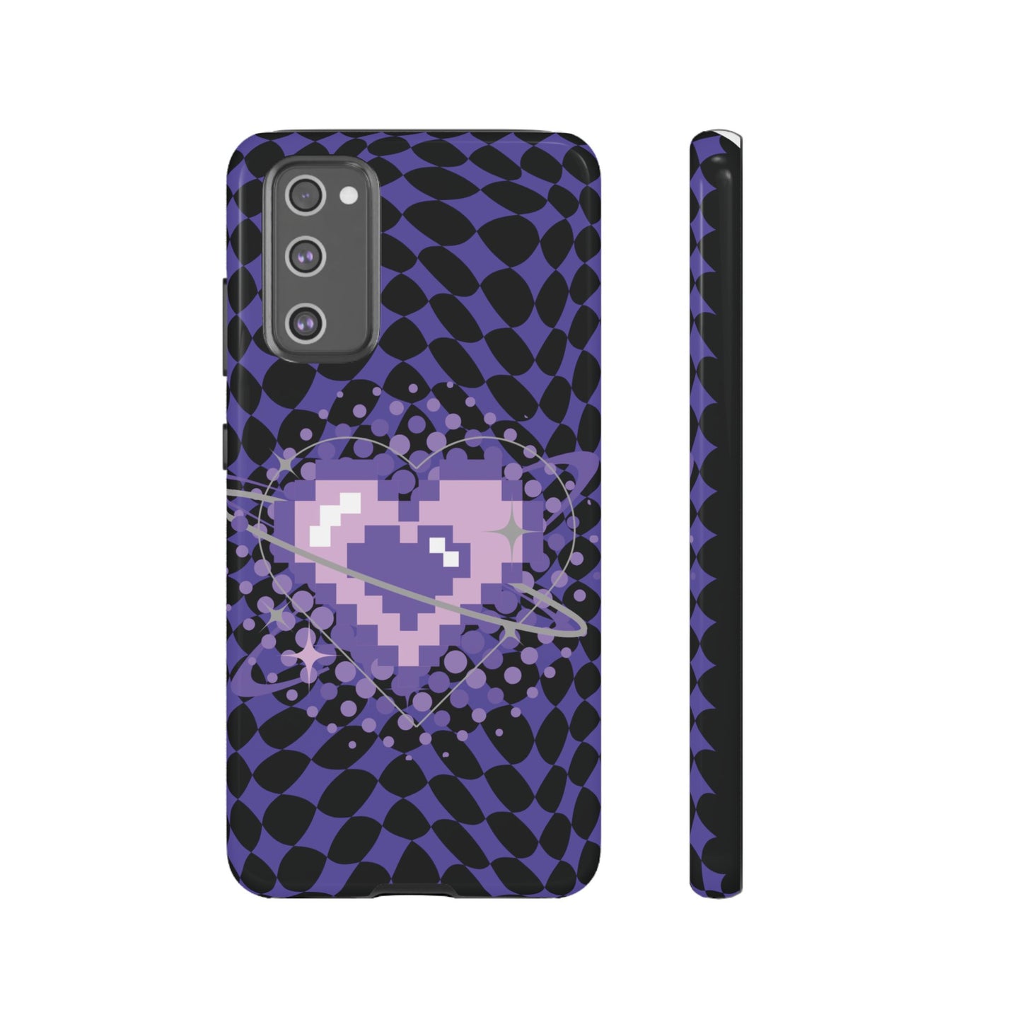 Pixel Heart Phone Case - Tough, Durable Protection for Gamers, Gift for Birthdays, Retro Aesthetic, Cute Tech Accessories, Holiday [...]