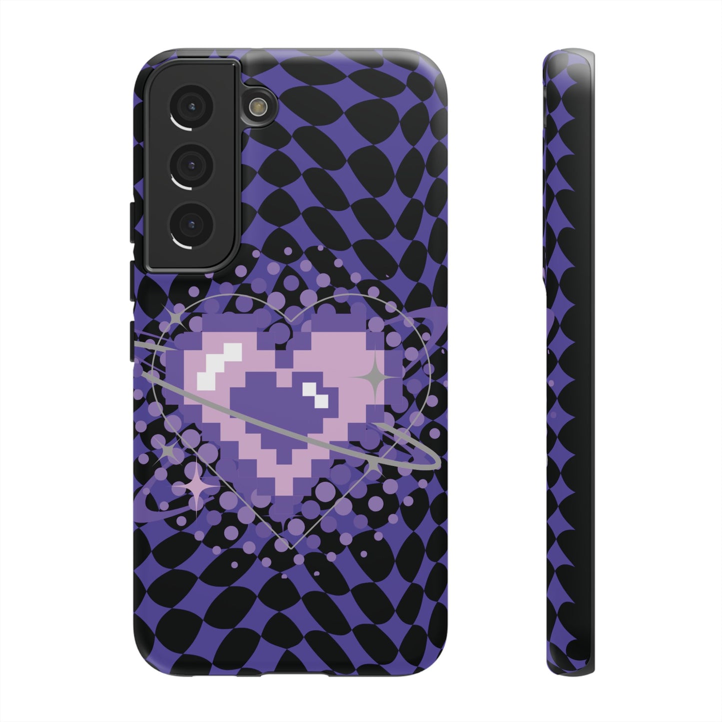Pixel Heart Phone Case - Tough, Durable Protection for Gamers, Gift for Birthdays, Retro Aesthetic, Cute Tech Accessories, Holiday [...]