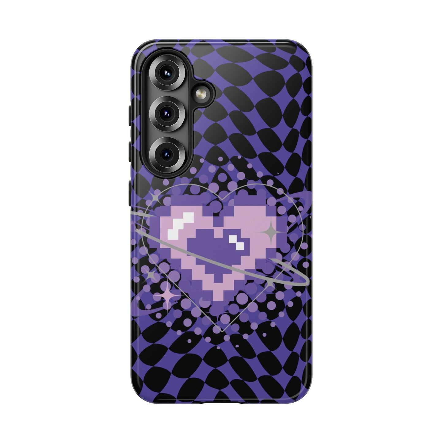 Pixel Heart Phone Case - Tough, Durable Protection for Gamers, Gift for Birthdays, Retro Aesthetic, Cute Tech Accessories, Holiday [...]