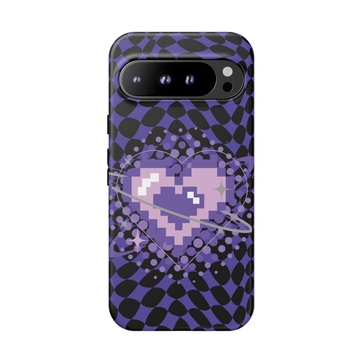 Pixel Heart Phone Case - Tough, Durable Protection for Gamers, Gift for Birthdays, Retro Aesthetic, Cute Tech Accessories, Holiday [...]