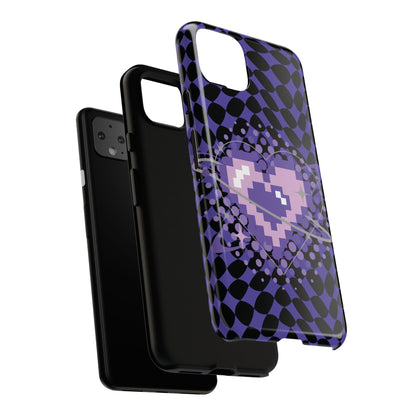 Pixel Heart Phone Case - Tough, Durable Protection for Gamers, Gift for Birthdays, Retro Aesthetic, Cute Tech Accessories, Holiday [...]