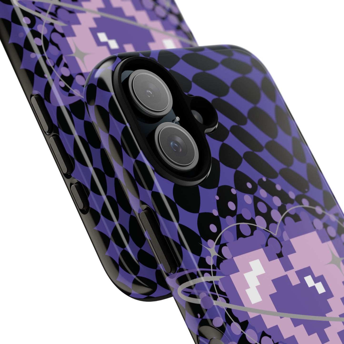 Pixel Heart Phone Case - Tough, Durable Protection for Gamers, Gift for Birthdays, Retro Aesthetic, Cute Tech Accessories, Holiday [...]