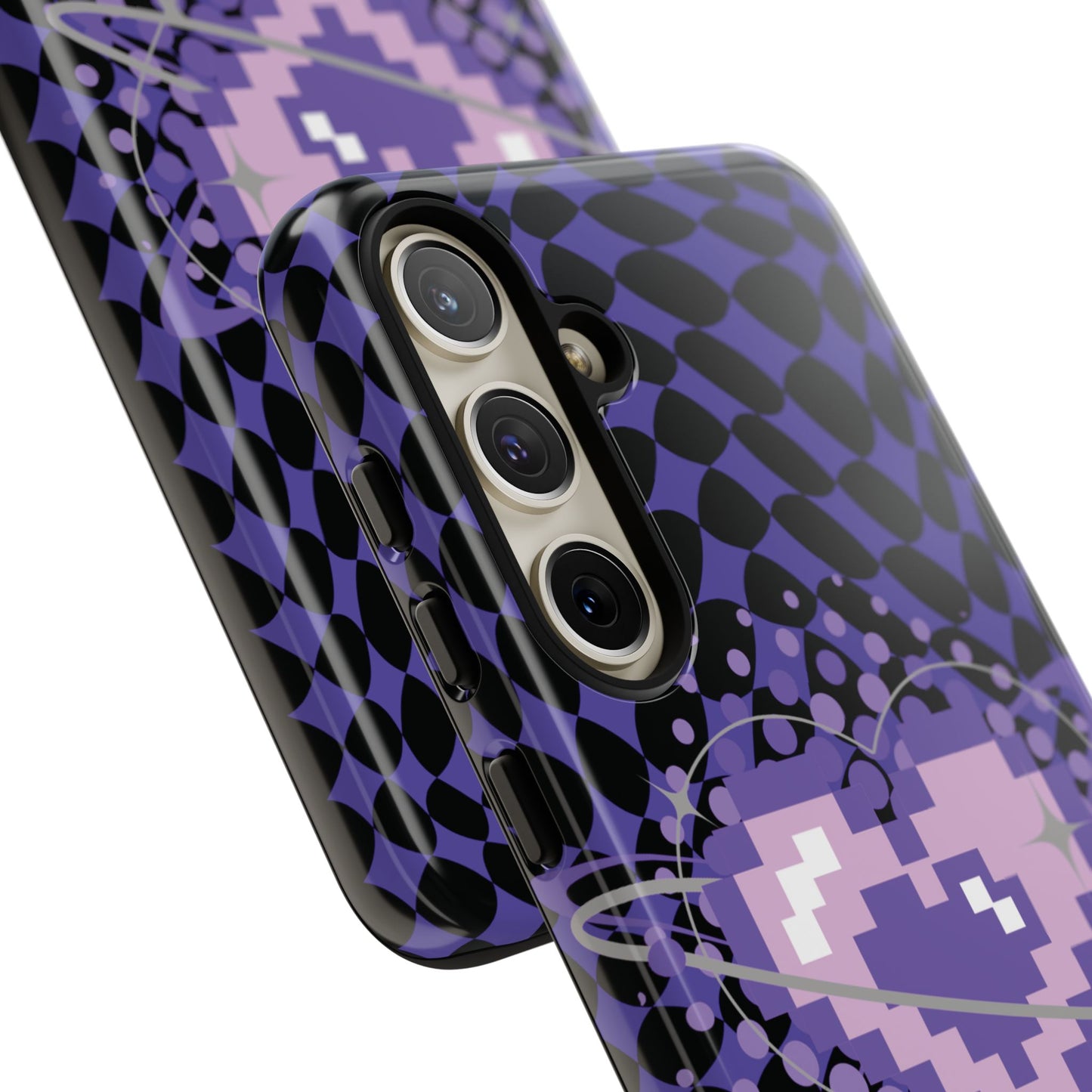 Pixel Heart Phone Case - Tough, Durable Protection for Gamers, Gift for Birthdays, Retro Aesthetic, Cute Tech Accessories, Holiday [...]