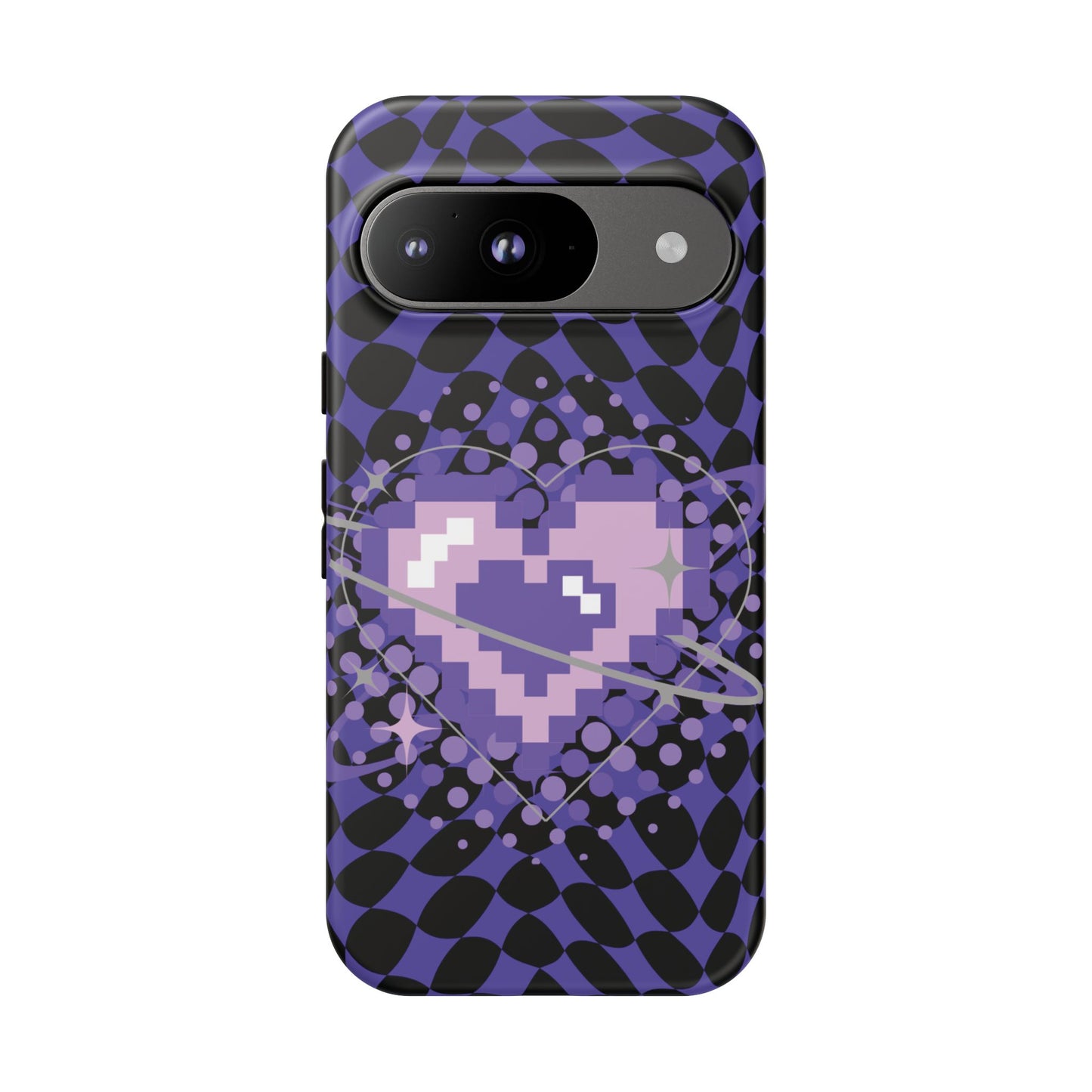 Pixel Heart Phone Case - Tough, Durable Protection for Gamers, Gift for Birthdays, Retro Aesthetic, Cute Tech Accessories, Holiday [...]