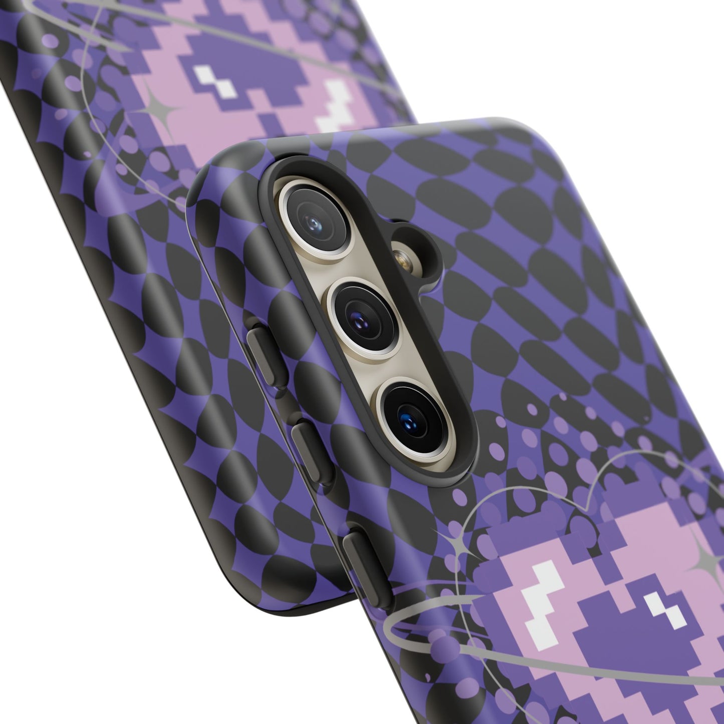 Pixel Heart Phone Case - Tough, Durable Protection for Gamers, Gift for Birthdays, Retro Aesthetic, Cute Tech Accessories, Holiday [...]