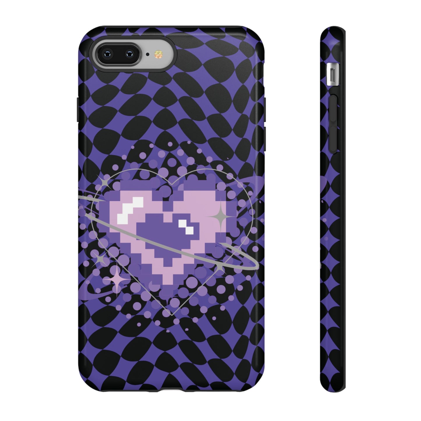 Pixel Heart Phone Case - Tough, Durable Protection for Gamers, Gift for Birthdays, Retro Aesthetic, Cute Tech Accessories, Holiday [...]