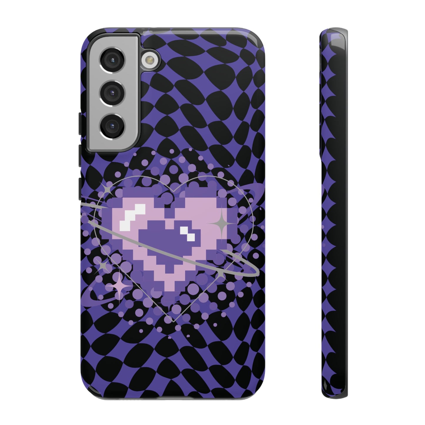 Pixel Heart Phone Case - Tough, Durable Protection for Gamers, Gift for Birthdays, Retro Aesthetic, Cute Tech Accessories, Holiday [...]