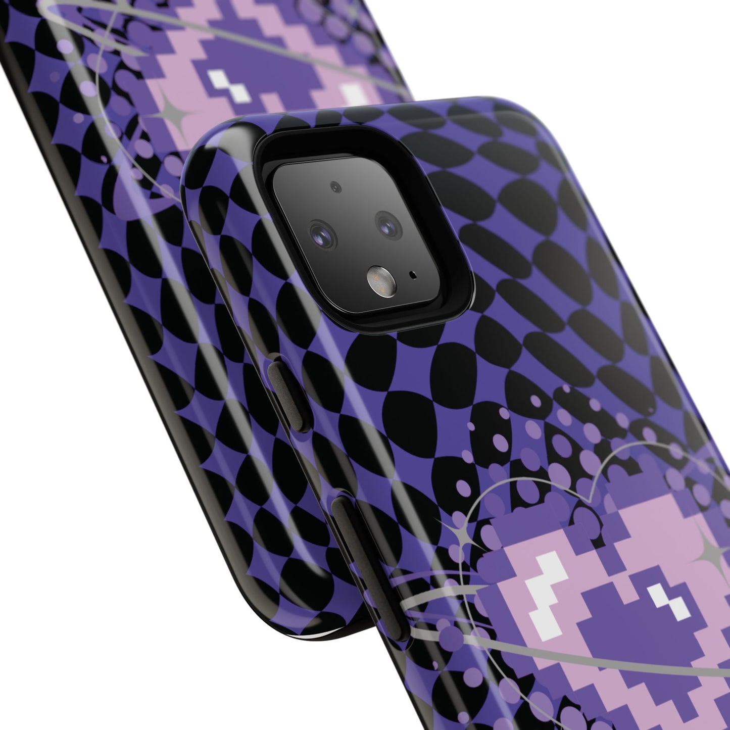 Pixel Heart Phone Case - Tough, Durable Protection for Gamers, Gift for Birthdays, Retro Aesthetic, Cute Tech Accessories, Holiday [...]