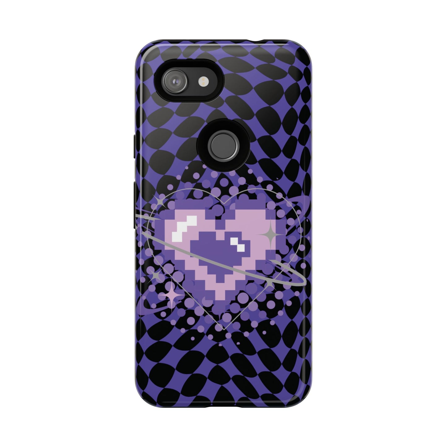 Pixel Heart Phone Case - Tough, Durable Protection for Gamers, Gift for Birthdays, Retro Aesthetic, Cute Tech Accessories, Holiday [...]