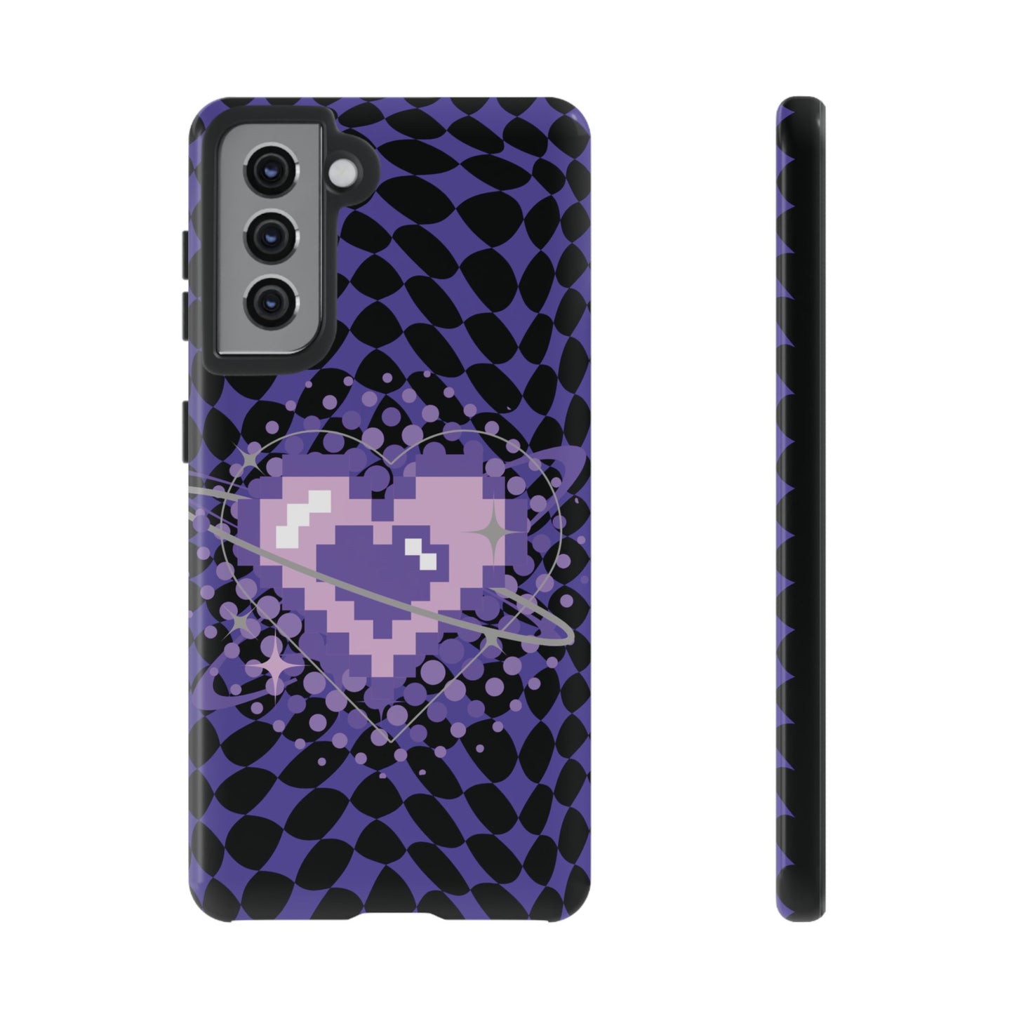 Pixel Heart Phone Case - Tough, Durable Protection for Gamers, Gift for Birthdays, Retro Aesthetic, Cute Tech Accessories, Holiday [...]