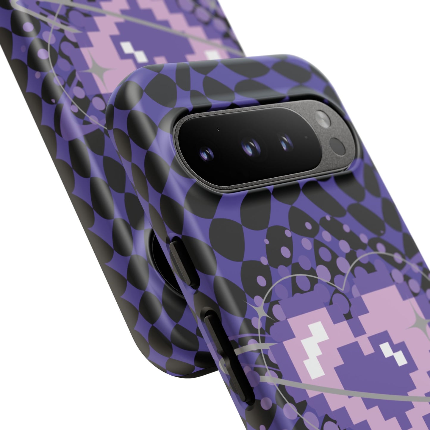 Pixel Heart Phone Case - Tough, Durable Protection for Gamers, Gift for Birthdays, Retro Aesthetic, Cute Tech Accessories, Holiday [...]