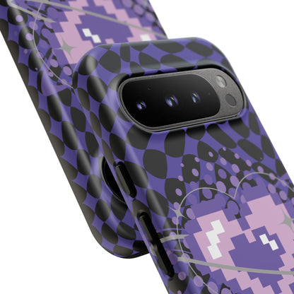 Pixel Heart Phone Case - Tough, Durable Protection for Gamers, Gift for Birthdays, Retro Aesthetic, Cute Tech Accessories, Holiday [...]