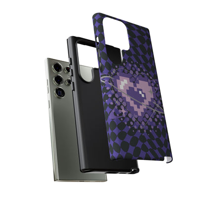 Pixel Heart Phone Case - Tough, Durable Protection for Gamers, Gift for Birthdays, Retro Aesthetic, Cute Tech Accessories, Holiday [...]