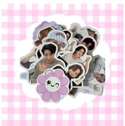 💜BTS Large sticker, pack 100 stickers