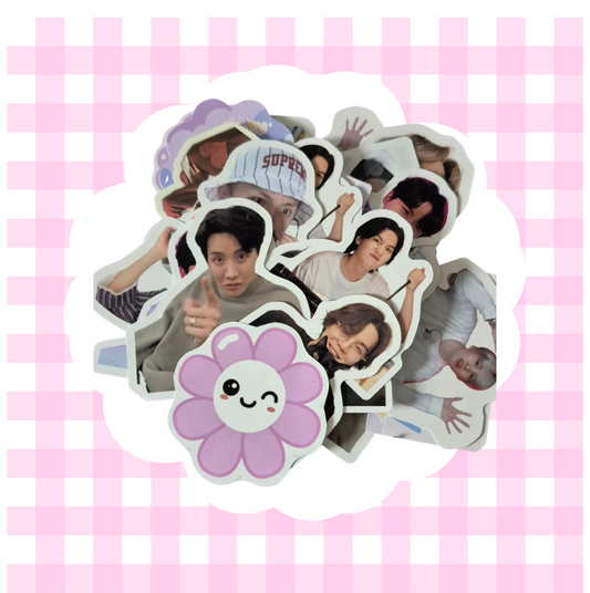 💜BTS Large sticker, pack 100 stickers