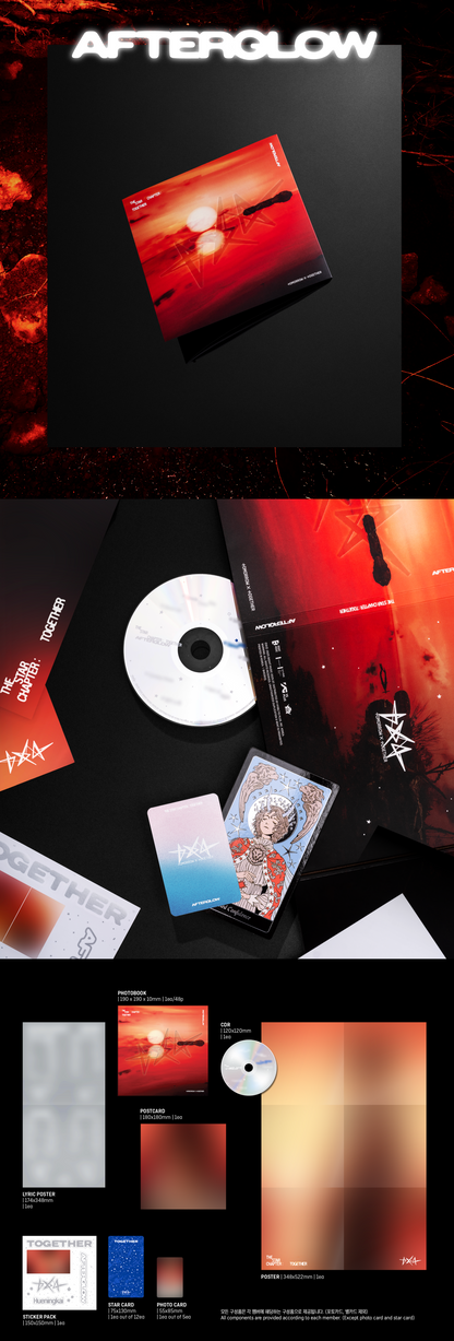 (PRE ORDER) TXT 4th Album THE STAR CHAPTER  (Afterglow Ver.) (Random Ver.)