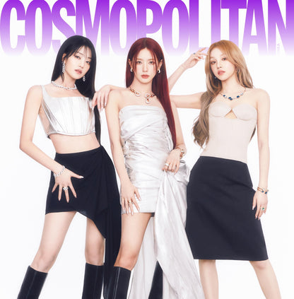 Cosmopolitan Korea March 2024 Issue(G)I-DLE Minnie, Miyeon, and Yuqi image 0