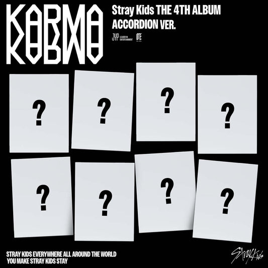 Stray Kids KARMA 4th Album Accordion Version K-Pop Music CD Collectible