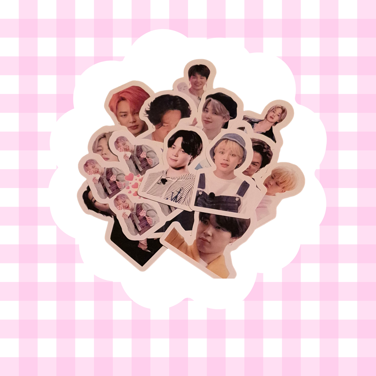 💜BTS Large sticker, pack 100 stickers