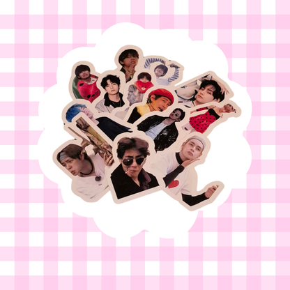 💜BTS Large sticker, pack 100 stickers